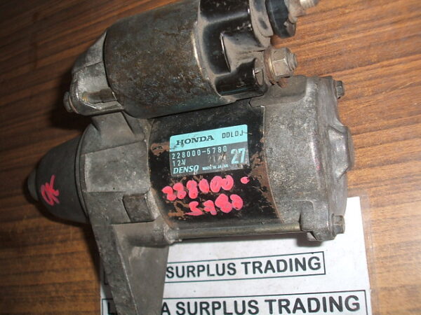 REFURBISHED Honda Civic/Ferio Starter Motor   Partnum: 228000-5780